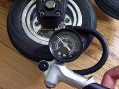 A-Bikeの空気圧