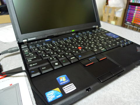 [ThinkPad X201s] 購入＆届いたよレビュー！