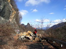 妙義荒船林道をMTBで行く